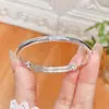 Pulseira de Bebê Prata Pura 9999 Prata de Lei Pulseira Infantil Paz e Alegria Estilo Antigo Sólido Pulseira Lua Cheia Infantil Presente de Aniversário
