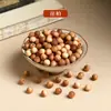 Madera de Melocotón Natural Cuentas Sueltas Pulsera DIY Cuentas de Rosario Cuentas de Madera Pulsera de Cuentas Redondas Material de Cuentas de Madera Lote Suelto
