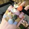 Anillo para el cabello de alta elasticidad Verano Ins Estilo coreano Elegante Cuerda para el cabello Popular en Internet 2024 Nuevo Banda de goma simple Cuerda para atar el cabello de mujer