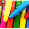 Fábrica para barra colorida soluble en agua giratoria de gran capacidad lavable barra de pintura al óleo 36 colores combinación de un solo color Clase de arte con bolígrafo