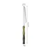 Conjunto de Talheres de Aço Inoxidável 304 Estilo Bambu Acrílico Criativo Estilo Ocidental para Uso Doméstico Garfo de Sobremesa Colher de Sobremesa Colher de Sopa