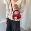 Bolsa de poá nicho super popular estilo coreano para mulheres, nova bolsa transversal versátil e estilosa 2026, bolsa de mão requintada, bolsa cilíndrica