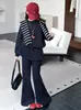 Conjunto de Roupa de Outono para Meninas 2026 Nova Moda em Roupas para Meninas Maiores, Conjunto de Duas Peças com Moletom e Calça Wide Leg para Primavera e Outono