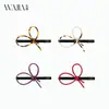 Pinza para el cabello Wjia Estilo Minimalista Francés Lazo Cruzado, Pinza para Flequillo de Material Acetato, Pasador de Lado de Gama Alta