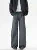 Ropa Popular para Hombre / Pantalones Casuales Nuevos de Primavera, Algodón Puro, Cintura Semi-Elástica con Cinturón de Botón, Estilo High Street Americano, Pantalones Largos