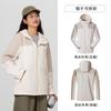 Chaqueta de trabajo con logotipo personalizado, impermeable, desmontable, tres en uno, para otoño.