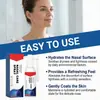 Spray para cuidado nasal, hidratante e umectante, finamente atomizado, suave para a parede interna da cavidade nasal, portátil para o cuidado nasal diário