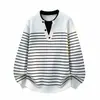Coleção nova outono/inverno transfronteiriça: suéter masculino de gola redonda, estilo duas peças, blusa de puxar, segunda pele, malha moderna e casual, peça externa