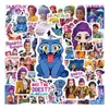 C-198 100 Amazon Kpop Cazador de Demonios Pegatinas Película Brillante Coreana Pegatinas de Dibujos Animados Pegatinas para Equipaje