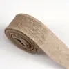 Fita de juta, tira de serapilheira, fita para embrulho de presente de panificação, corda de juta vintage, fita, material decorativo DIY, fabricante em estoque