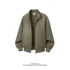 Nueva Chaqueta Casual para Hombre Otoño 2026 con Cuello de Solapa, Moda Tendencia Elegante Ropa de Trabajo Chaqueta Abrigo de Cuadros Patchwork