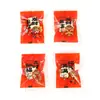 Bolsas de Empaque para Galletas del Dios de la Riqueza Famosas en Internet para el Año Nuevo, Llenas de Buena Suerte y Riqueza, Bolsas Selladas al Calor con Texto, Dulces de Copo de Nieve Hechos a Mano para el Festival de Primavera