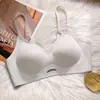 Sujetador de Mujer W83 con Tiras de Gel de Sensación Nude Sin Costuras, Taza Delgada, Sin Aros, Cómodo, Push-Up, Soporte Lateral para el Pecho