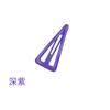 Transfronterizo Caliente Corea del Sur Simple Nuevo Gota Aceite bb Clip Triángulo Color Pasador Niños Accesorios para el Cabello Pasador Tocado