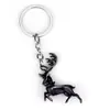 Periféricos de Anime Transfronterizos Juego de Tronos 9 Insignias de las Casas Principales Metal Llavero de Coche Colgante Accesorios Dropshipping