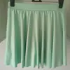 Falda de Cintura Alta Talla Grande para Mujer con Forro Antiexposición, Falda Solar de Verano 2026, Pantalones Falda Plisados para Ropa Exterior, Falda Abullonada