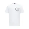 26Ss Transfronterizo Cole Buxton Estampado de Letras Estilo Callejero de Verano Unisex Holgado Casual Pareja Versátil Camiseta de Manga Corta Moderna