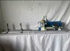 Máquina de Reparación de Cañas 210, Máquina de Reparación de Cañas con Portapinzas de Cambio Rápido, Portabrocas de Auto-Apriete, Pinza para Hilo, Mango de Cuero Estilo Americano, Regla de Corte