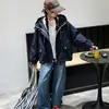 Chaqueta para Niña Primavera Otoño 2026 Nueva Moda Elegante para Niñas Grandes Ropa de Otoño Chaqueta con Capucha Ropa de Trabajo Cortavientos de Moda