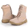 Zhendian Treasure Botas de Combate Auténticas Ultraligeras Águila Alada Botas de Combate Otoño e Invierno Botas de Combate SFB Botas del Desierto