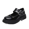 Zapatos Negros de Cuero para Niñas 2026 Nuevo Modelo Primavera y Otoño Zapatos de Presentación para Niños Zapatos de Baile Zapatos de Princesa Punta Redonda Estilo Universitario
