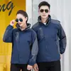 Ropa de trabajo ropa acolchada de algodón para hombre cortavientos con forro polar engrosada ropa para taller de reparación de concesionario de automóviles traje ropa para hacer chaqueta
