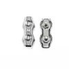 Grampo duplo de aço inoxidável 304/316, grampo de aperto para cabo de aço, clipe decorativo para cabo de aço, grampo de painel