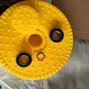 Acessórios para Equipamentos de Fitness ao Ar Livre: Disco Giratório de Cintura de Três Posições, Disco de Ferro Giratório de Cintura Montado no Chão, Disco Giratório de Cintura de Plástico ABS