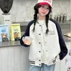 Chaqueta de Béisbol Casual Estilo Coreano para Niñas Primavera y Otoño Modelo Nuevo 2026 para Niñas Mayores, Atuendo de Primavera Elegante para Niños