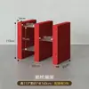 Vitrina de Exhibición de Muestras para Maquetas de Papel, Soporte de Exhibición para Productos de Museo, Estanterías Verticales Comerciales para Supermercado