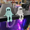 Adornos de Fantasma de Halloween Articulados Impresos en 3D Transfronterizos Juguete de Enchufe para Fiesta Nocturna de Carnaval Disfraz Regalo