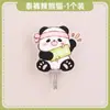 Gancho de Panda Fofo para Sala de Estar e Quarto Adesivo de Parede Doméstico Sem Marcas Montado na Parede Gancho Pegajoso Forte Suporta Peso Sem Furos