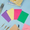 En stock sobres de papel kraft de 120g, papel de carta, tarjetas de felicitación, invitaciones, bolsas para facturas, tarjetas al por mayor, papel especial, diseños creativos estilo europeo