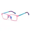 2026 Nuevas Gafas Cuadradas Anti-Luz Azul para Niños Gafas de Montura Cuadrada Gafas para Teléfono Móvil y Computadora Montura de Gafas Sin Graduación Jcf8512