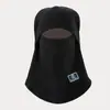 Máscara con capucha de forro polar gruesa para otoño e invierno, térmica, a prueba de frío, para ciclismo, protección para el cuello, gorro, calentador de cuello, protección para las orejas