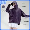 Roupa original de fio leve e respirável para uso externo com proteção solar para mulheres, proteção solar de verão UPF50+, jaqueta de proteção solar personalizada para homens