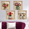 Planta en maceta pintura decorativa fondo pared pegatinas JS-N1076 transfronterizo ortografía mucho sala de estar pintura decorativa pegatinas de pared al por mayor