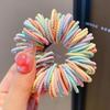 Elástico de Cabelo Infantil Estilo Coreano Rosca 6cm Atacado Sem Costura Acessórios de Cabelo para Meninas Fabricante de Elásticos Pequenos Atacado
