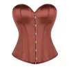 Corsé Clásico de Nuevo Estilo Transfronterizo para Mujer, Bustier Moldeador de Color Sólido con Ballenas para Usar como Ropa Exterior y Combinar con Vestidos de Fiesta