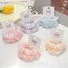 Diadema Floral de Gasa Fresca y Colorida, Elástica y Cómoda para Uso Prolongado, Estilo Coreano, Estilo Ins, Suave y Atmosférica, Accesorio para el Cabello Femenino