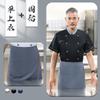 Roupas finas de chef para o verão manga curta respirável hotel restaurante refeitório cozinha roupas de trabalho masculinas verão panificação roupas femininas