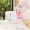 Bolsas de Tela Coloridas para el Día del Maestro, Exquisitas Bolsas de Regalo Blancas de Cartulina Gruesa para Graduación para Mentores, de Alta Calidad y Elegantes