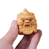 Caja de sándalo dorado boj artesanías piezas de mango ruibeast decoración de oficina regalos literarios y de juego regalo a mano decoración escrita