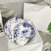Venta al por mayor transfronteriza Vajilla de Porcelana Ósea Dijia Serie Ruyi Tigre Plato para Comida Occidental de Hotel Plato para Bistec Plato para Taza Plato para Bol Cuchara Vajilla