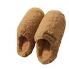 Pantuflas de algodón para mujer, nuevo estilo otoño/invierno 2026, para uso en interiores, cálidas y cómodas, adecuadas para usar después del parto, con forro de lana de cordero, perfectas para el invierno