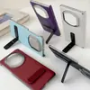 Adecuado para Funda de Teléfono Móvil Huawei Matex7, Tirador de Eje Central, Soporte Giratorio Todo Incluido, Funda Protectora Anticaídas, Funda de Teléfono Móvil de Cuero Liso