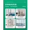Tira Barrera de Agua para Cabina de Ducha de Acero Inoxidable y Aluminio con Tira Magnética, Tira Adhesiva Magnética para Marco de Puerta de Puerta Sin Marco y Ventana, Tira de Sellado de Silicona