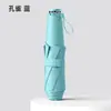 70% de descuento Paraguas de bolsillo ultraligero y conveniente de 6 varillas, protección solar, protección UV, adecuado para días soleados y lluviosos, compacto y plegable