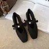 Sapatos de Inverno Feminino Estilo Coreano Cinza Mary Jane com Pelo Calçados Simples de Lã Nova Slip-on Laço Calçados de Algodão com Pelúcia