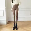 Fornecimento Exclusivo Transfronteiriço de Meia-Calça Fina Preta Transparente Outono e Inverno Mais Vendida, Leggings Justas Faux Sheer Plus Size, Meias com Pé